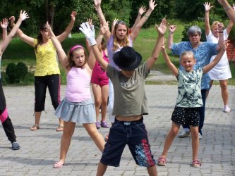 Vystúpenie s deťmi 2010