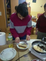 Robili sme si raňajky