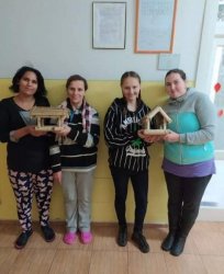 Výroba krmítok pre vtáčiky