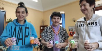 Výroba mydlových kytičiek