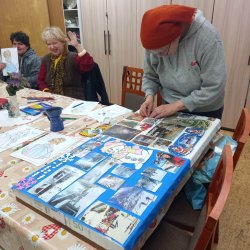 Príprava nástenky v rámci ergoterapie