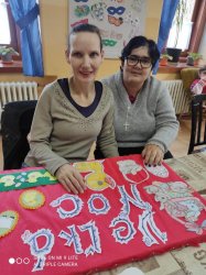 Príprava nástenky v rámci ergoterapie