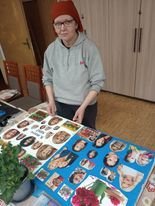 Príprava nástenky v rámci ergoterapie