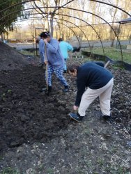 Naša pracovná terapia na čerstvom vzduchu