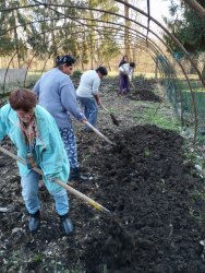 Naša pracovná terapia na čerstvom vzduchu