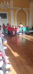 Vianočné vystúpenie detí zo Základnej školy s VJM Alapiskola Veľký Blh - Nagybalog
