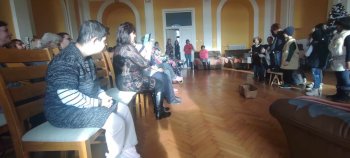 Vianočné vystúpenie detí zo Základnej školy s VJM Alapiskola Veľký Blh - Nagybalog