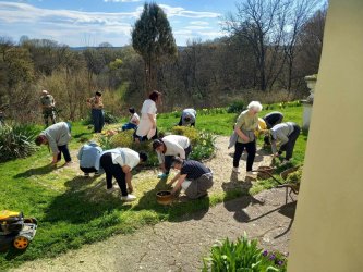 Naša jarná pracovná terapia a psychohygiena v jednom