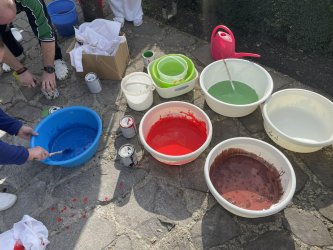 Tvorivý oddych s farbami