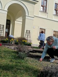 Gardenterapia - práce v záhradke a v okolí zariadenia